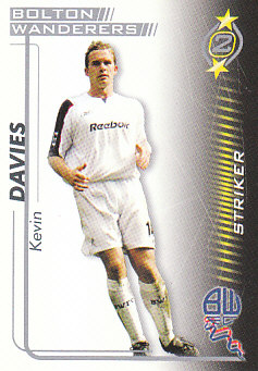 Kevin Davies Bolton Wanderers 2005/06 Shoot Out #88